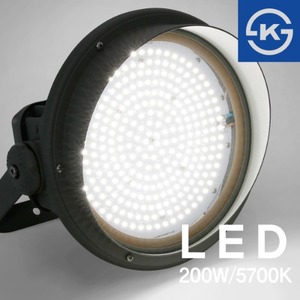LED 노출 투광기 서치라이트 공장등  200W