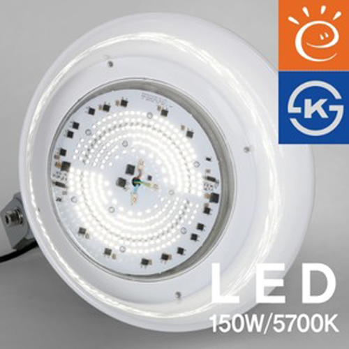 [고효율] LED 노출 투광기 공장등 150W AC타입